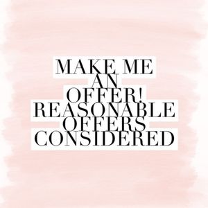 All reasonable offers considered!